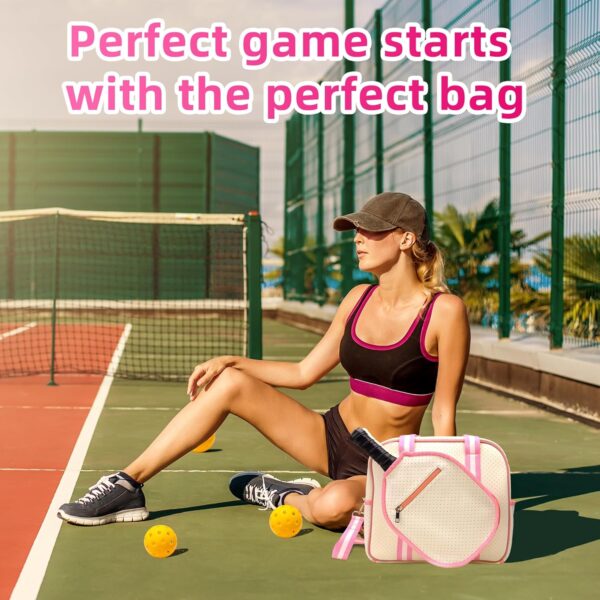 Luxury Pickleball Bags for Women, Cute Paddle Bag Gifts