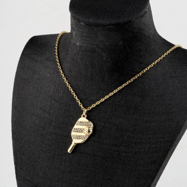 UJIMS Pickleball Lover Gifts for Women Pickleball Necklace Pickleball Player Gift Pickleball Sport Lovers Gift Pickleball Club Gift