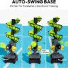 A11N SPORTS Pickleball Automatic Launcher – Adjustable Speed, Spin & Angles for Dinks, Chops, Volleys & Serves – Auto Swing for Forehand & Backhand Training – Indoor/Outdoor Use for All Skill Levels