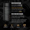 HOSSTILE PeakO2 Organic Mushroom Blend, Workout Supplement for Athletes, Improves Endurance, Power Output & Performance, Pre Workout Supplement, Vegan-Friendly, Unflavored, 60 Servings