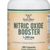 Nitric Oxide Supplement (Stim Free Pre Workout) - Nitric Oxide Booster with Nitrosigine, L Arginine, and L Citrulline (Clinically Studied to Boost No2 Nitric Oxide Flow) 180 Capsules by Double Wood