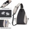 G4Free Pickleball Bag, Crossbody Sling Bag for Men Women, Pickleball Backpack, Pickle Ball Paddle Bag Gifts for Sports