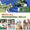 81zEL-EadIL._AC_SL1500_.jpg Pickleball Paddles Set of 4,USAPA Approved Pickleball Paddle Cute Pickleball Set with 4 Pickleball Paddles, 4 Indoor & Outdoor Balls and 1 Carry Bag, Pickle Ball Set for Men Women Beginners