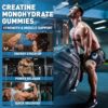 Creatine Monohydrate Gummies 5g for Men & Women, Creatine Gummy for Muscle Strength, Energy Boost, Workout Supplement, 3 Pack, Vegan