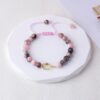 Pickleball Gifts for Women Teens, Natural Stone Bead Bracelet for Pickleball Lover, Pickleball Stuff Jewelry Birthday Gifts for Women Men Teens Players