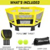 GoSports Pickle 360 Paddle Ball Game Set - Choose Original or Hardcourt - Pickleball Without a Court