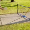 Triumph Sports Multi-Sport Versatile Combo Outdoor Game Net Set Includes Volleyball, Badminton, and Pickleball, Blue (35-7510-2)