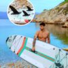 ZLX Paddle Board Fins Replacement, Detachable Paddleboard Replacement Fins, Quick Release Slide in Fin Replacement, Durable SUP Replacement Accessories