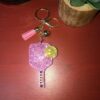 Popfizzy Rhinestone Keychain Accessories for Women, Car Keys Charms, Bling Keychain, Cute Purse Charms for Handbags