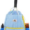 Tennis Racket Backpack for Women – Lightweight Tennis Bag Stores 2 Rackets, Balls, and Sports Gear – Backpack