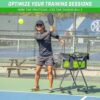 GoSports Ball Caddy with Wheels - Portable Cart holds 140 Pickleballs or 175 Tennis Balls