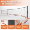 DYNAX Portable Pickleball Net - USAPA Official Size 22FT - Indoor/Outdoor Regulation - Full Court Size - Ideal Driveway Size Metal Frame - Portbale Design - Duffle Bag