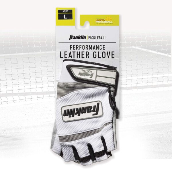 Franklin Sports Adult Pickleball Gloves - Men's & Women's - Right & Left Hand - White