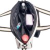 PU Leather Women Sports Shoulder Gym Bag Pickleball Duffle Bag Pickleball Tote Bag with Front Pocket for 2 Paddles, Inner Storage Pockets, Mesh Water Bottle Holder and Adjustable Shoulder Strap