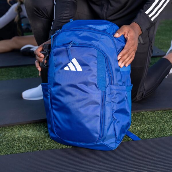 adidas Stadium Team Sports Backpack for Men and Women (36l) Durable Athletic Laptop Bag, Dark Grey/4.0, One Size