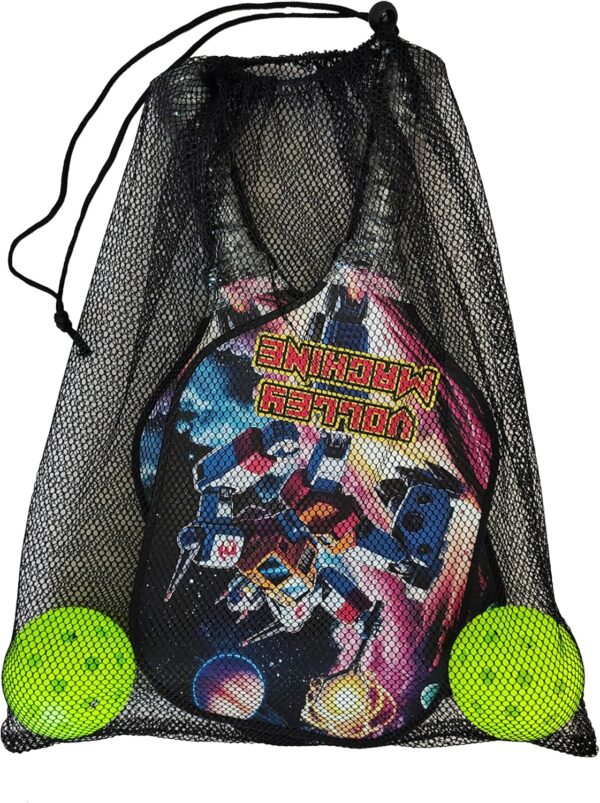 Volley Machine Fiberglass Pickleball Paddle Set