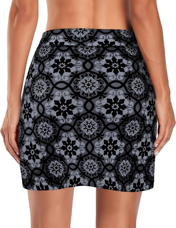 Kimmery Women's Athletic Tennis Skorts Golf Skirts with Pocket Sizes M-3XL