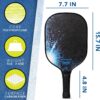 Franklin Pickleball 2 Player Carbon Fiber Paddle and X-40 Pickleball Set - (2) Carbon Fiber Paddles - (4) X-40 Balls - USA Pickleball Approved