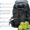 Athletico 35L Pickleball Backpack - Pickleball Bags for Men or Women Includes Pickleball Ball Holder