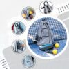 Premium Pickleball Bag for Women & Men with Pickleball | Pickleball Accessories Bag | Water Resistant Pickleball Backpack with Large Capacity, Multiple Pockets to hold Paddles, Balls, Bottle, Towels