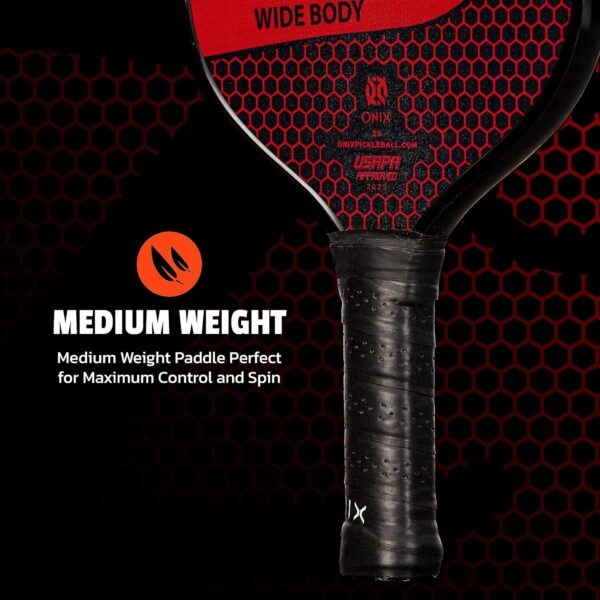 ONIX Graphite MOD Z5 Graphite Carbon Fiber Pickleball Paddles with Cushion Comfort Pickleball Paddle Grip
