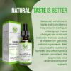 Benevolent Chlorophyll Liquid Drops – Organic Detox & Immune Support, Internal Deodorizer & Skin Health Supplement, Non-GMO, 4 Month Supply, Natural Mint Flavor