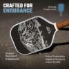 Carbon Fiber Pickleball Paddle Set of 2 - National Parks Edition | Durable Unibody Construction | Textured Carbon Fiber Surface | Every Purchase Helps Fund National Parks