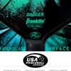 Franklin Sports Pickleball Paddle and Ball Set - (2) Dagger Fiberglass Rackets + (4) X-40 Balls - USA Pickleball (USAPA) Approved - 2 Player Set