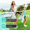Millie Rose Pickleball Towels in Fashionable Prints - Cute 15x17 inch Microfiber & Cotton Athletic Towels with Carabiner Clip - Pickleball Accessories, Pickleball Gifts (Pickleball Party)
