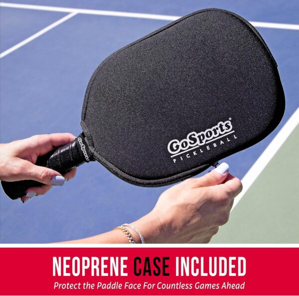 GoSports USAPA Approved Carbon Fiber Pickleball Paddles - GS AIR or GS PRO