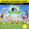 GoSports Pickle 360 Paddle Ball Game Set - Choose Original or Hardcourt - Pickleball Without a Court