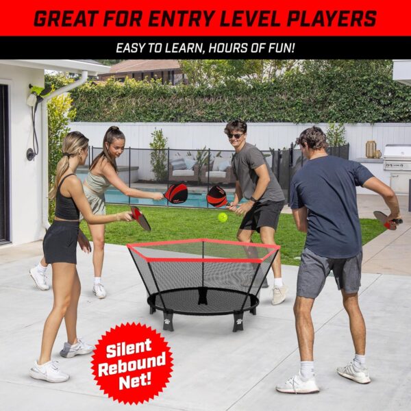 GoSports Pickle 360 Classic Paddle Ball Game Set - Pickleball Without a Court
