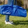 Triumph Sports Multi-Sport Versatile Combo Outdoor Game Net Set Includes Volleyball, Badminton, and Pickleball, Blue (35-7510-2)