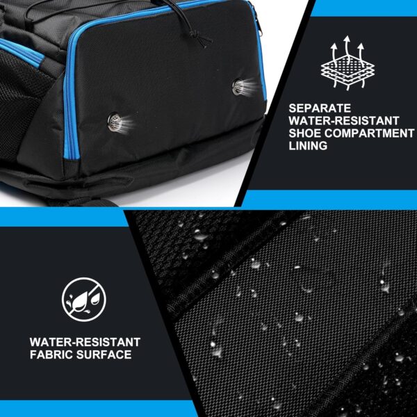 Pickleball Backpack - Large Paddle Bag Fits 4 Paddles, Extra Pockets & Ventilated Shoe Compartment, Colorful