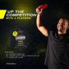 PRO SPIN Ping Pong Paddles - Professional Level Table Tennis Rackets with Carbon Fiber for Superior Control | 7-Ply Blade, Premium Rubber, 2.0mm Sponge | Includes Protector Case