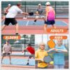 DYNAX Portable Pickleball Net - USAPA Official Size 22FT - Indoor/Outdoor Regulation - Full Court Size - Ideal Driveway Size Metal Frame - Portbale Design - Duffle Bag