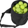 Plai Portable Pickleball Ball Hopper Basket - Great for Tennis Training, Fast Feeder for Pickleball, Table Tennis or Baseball Balls, Fits Around Any Waist - Holds 50+ Balls