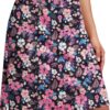 COOrun Women's 20" Knee Length Skorts Skirts Athletic Tennis Skorts Long Golf Skirt with Pockets Modest Skirts