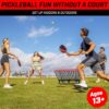 GoSports Pickle 360 Classic Paddle Ball Game Set - Pickleball Without a Court
