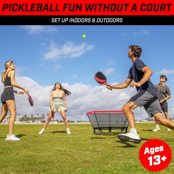 GoSports Pickle 360 Classic Paddle Ball Game Set - Pickleball Without a Court