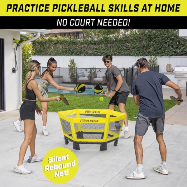 GoSports Pickle 360 Paddle Ball Game Set - Choose Original or Hardcourt - Pickleball Without a Court