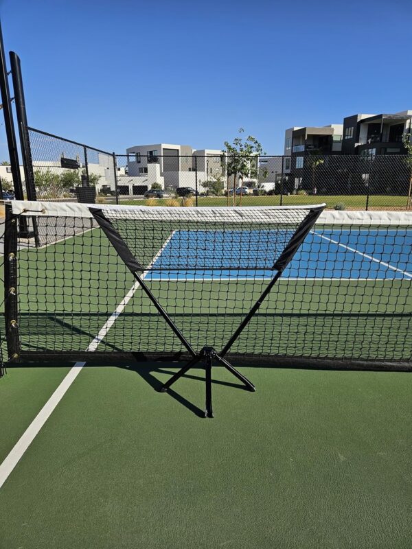 Dinkaroo™ Mini Portable Pickleball Net – Pop-Up Practice Net for Dinks, Volleys & Warm-Ups – Lightweight, Compact, and Travel-Ready (Patent Pending)