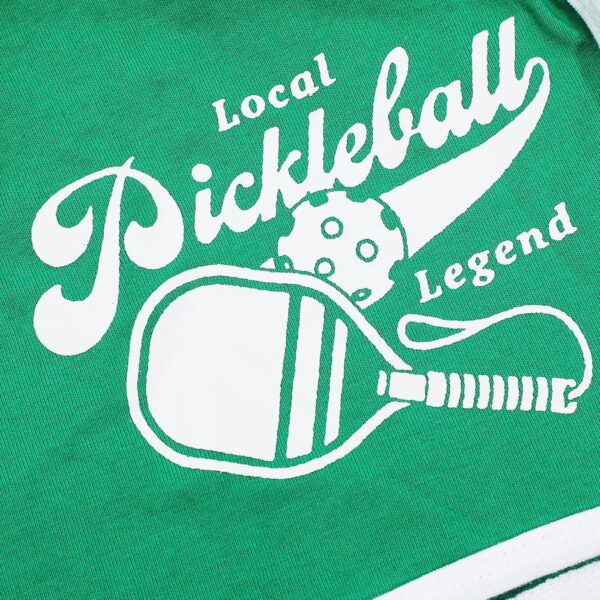 Pickleball Embroidered Graphic Women's Green Dolphin Shorts