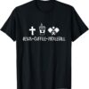 Jesus Coffee Picklenall Funny Christian Pickleball Lovers T-Shirt