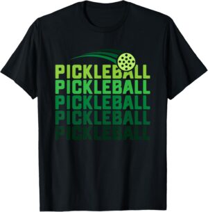 Pickleball player tees and more, men and women. T-Shirt