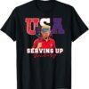 USA Pickleball Players Trump & Pickleball Apparel Patriotic Trump & Pickleball T-Shirt