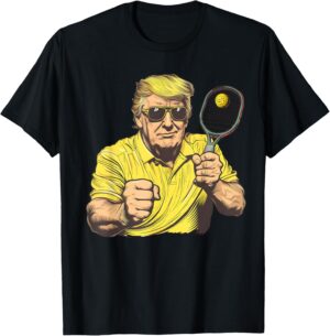 Funny Pickleball Lovers Graphics Pickle Ball Men Women Dad T-Shirt