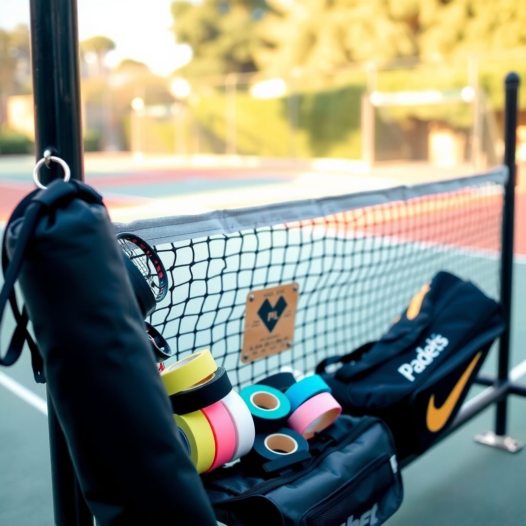 Pickleball Paddle Net and accessories