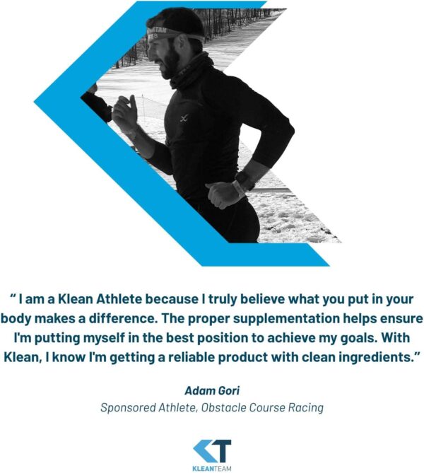 Klean ATHLETE | Klean Casein Protein | Designed to Help with Recovery and Reduce Muscle Breakdown.* | NSF Certified for Sport | 23.2 Ounces | Natural Chocolate Flavor