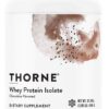 THORNE - Whey Protein Isolate - 21 Grams of Easy-to-Digest Whey Protein Powder - NSF Certified for Sport - Chocolate - 31.9 Ounces - 30 Servings
